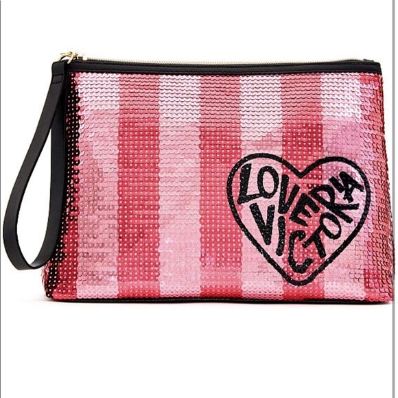 Victoria's Secret Handbags - Victoria secret make up bag/ clutch NWT